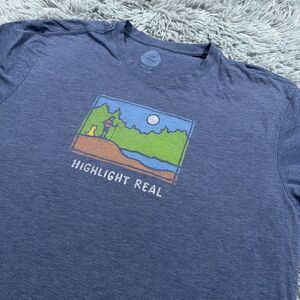 Life Is Good Shirt XL Cool Tee Hiking Outdoor Graphic Pullover Classic Mens